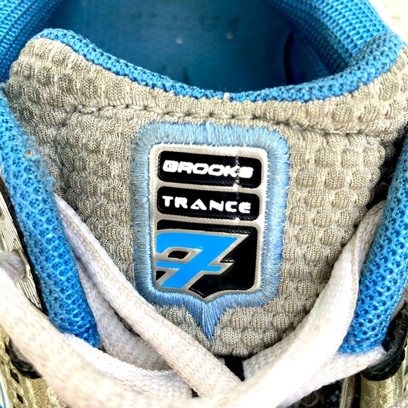 Brooks Trance grey blue running sneakers shoe - Picture 8 of 9